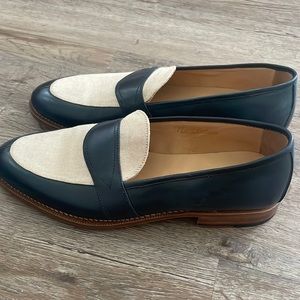 NWT Nettleton Mens Size 11.5D Charleston Leather Navy dress shoes